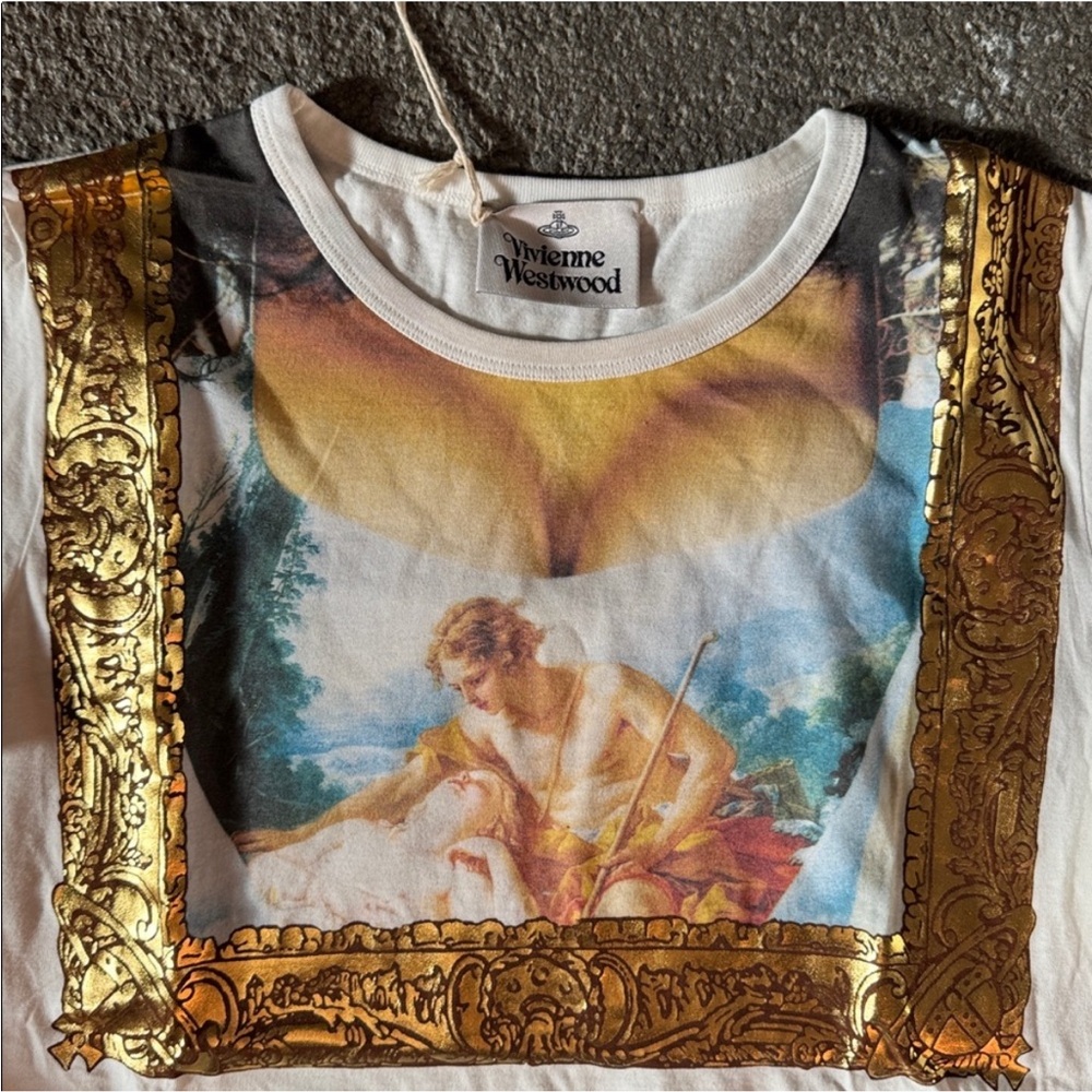 NEW w/tags Vivienne Westwood TSHIRT Trompe L’Oeil Bust LARGE 2021/2022